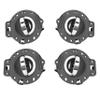 JMTAAT Door Handles Compatible with 2006-2010 Jeep Commander view 1