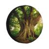 Thick Tree Spare Tire Cover Weatherproof Wheel Covers Universal Wheel Protectors Portable Wheel Bags Camper Tire Covers for Trailer Rv Travel Accessories 15 inch view 1