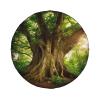 Thick Tree Spare Tire Cover Weatherproof Wheel Covers Universal Wheel Protectors Portable Wheel Bags Camper Tire Covers for Trailer Rv Travel Accessories 15 inch view 2