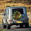 Thick Tree Spare Tire Cover Weatherproof Wheel Covers Universal Wheel Protectors Portable Wheel Bags Camper Tire Covers for Trailer Rv Travel Accessories 15 inch view 4