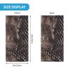 Classic Snake Skin Neck Gaiter Summer UV Protection Cooling Face Cover Scarf Breathable Bandana Face Mask for Men Women Sun Wind-proof Balaclava for Skiing Hiking Cycling view 2