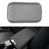 TUCKBOLD Universal Center Console Cover Car Armrest Cover with Storage Bag Middle Console Cover Lid for Most Vehicle SUV Car Sedan 12.20"x7.09"x0.79" Gray Faux Leather view 1