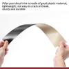 VekAuto 6 Pcs Front Rear Left Right Car Door Pillar Window Trim for Lexus LS430 2001-2006 Anti Scratch Sticker Pillar Posts Door Outer Exterior Cover Black view 4