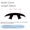XiBany for Top Rod Width 23mm/0.9in Car Roof Rack Crossbar Sealing Rubber Strip Reduce Wind Resistance and Noise(L300cm - W2.3cm) view 2