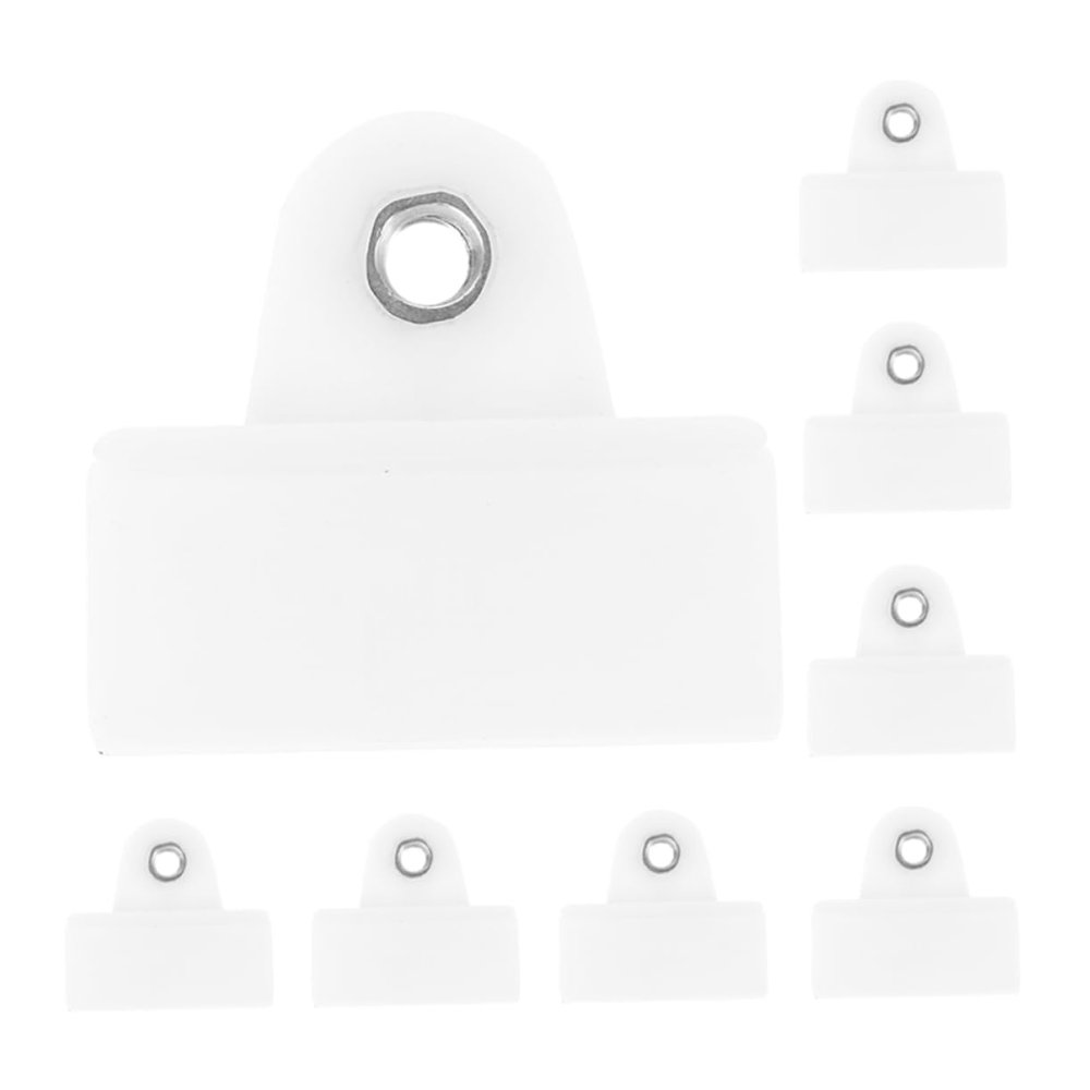 HEALLILY 8pcs Car Heavy Duty Plastic Glass Clips for Easy Installation Noise Reduction Compatible Vehicle Models