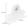 HEALLILY 8pcs Car Heavy Duty Plastic Glass Clips for Easy Installation Noise Reduction Compatible Vehicle Models view 2