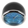 TOPPERFUN Car Dashboard Thermometer with Luminous Display and Digital Clock Mini Vehicle Interior Temperature Monitor 1.57X1.57X1.29In for Comfortable Driving view 1