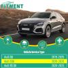 WINDSMILE Windshield Wiper Blades Replacement for Audi Q8 SQ8 RS Q8 view 2