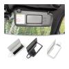 Car Sun Shade & Makeup Mirror for Mercedes-Benz C-Class W206 (2023-2025) - Compatible with Part Numbers 2068106902 & 2068107002(Black-R) view 2