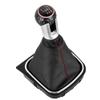 FTRSHNSH Shift Handle 5/6 Speed Car Gear Lever Shift Knob Handball Dust Cover Gear Shifter Handle for Golf 5 6 Interior Replacement Parts(6-Speed) view 4