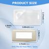 Ranjaner 2 Packs EZ Pass Holder for Windshield, Clear Ezpass Holder with Strong Suction Cups, Secure Toll-Pass Cover Toll Pass Transponder Bracket for EZPass/iPass(Size:2 Packs) view 2