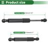 Motoforti 200mm/7.87" Gas Struts 22lb/100N/10kg Gas Springs Black Carbon Steel 1 Pcs RV Car Toolbox Lid Storage Box Cover Cabinet Door Cover view 4