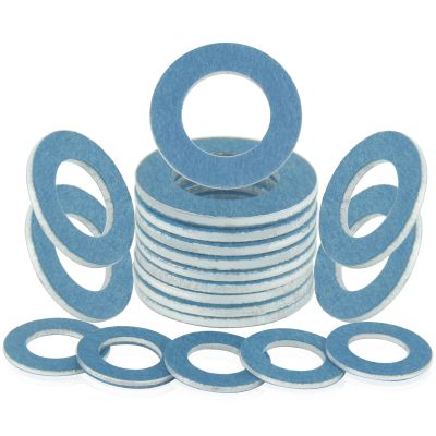 36pcs90430-12031 Oil Drain Plug Gasket Compatible with Toyota Lexus Oil Drain Plug Crush Washer