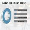 36pcs90430-12031 Oil Drain Plug Gasket Compatible with Toyota Lexus Oil Drain Plug Crush Washer view 4
