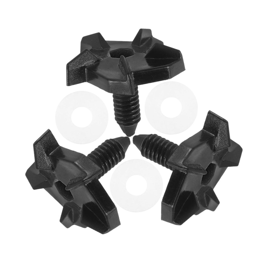 ULTECHNOVO 1set Visor Screw Set with Washers Motorcycle Nuts and Clips for Secure Visor Installation Fit for Various Models Kit