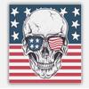 Skull Vinyl Sticker Decal Laptop, Wall, Car, Window, Decal, Truck, Waterproof, Auto, Water Bottle (3") view 1