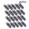 Sosoport 20pcs Plastic Tarp Clips Heavy Duty Wind Resistant Tent Snaps for Camping Awning and Outdoor Use Durable for Secure Hold view 4