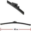 ZZNNVVL Car rear windshield wiper blades and wiper arms for Caddy 2007-2014 Rear wiper kit view 2