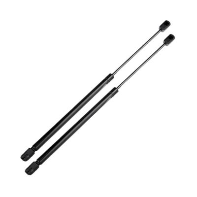UMDHAIYI 2pcs Window Lift Supports Rear Side Struts Springs Gas Charged Smooth Black Steel for Jeep for 2002-2007 11.02 Inch-Actual Compressed Length Kit-Kit or Single Part