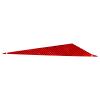 Red Real Carbon Fiber Car Dashboard Co-Pilot Panel Handle Cover Sticker Anti-Scratches Trim Compatible with Ford Escape Ford Escape 2013-2016 2014 2015 SE SEL Titanium view 2