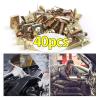 U-Shaped Car Self Tapping Screw Washer Nut Engine Cover Fasteners Auto Parts Suitable for M5(1set 20pcs) view 3
