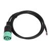 ZJchao Green 9Pin J1939 to 10Pin Cable for Pt30, 9Pin T 16Pin Adapter Cable Type 2 J1939 9 Pin Female Extension Connector to Open Plug Diagnostic Professional Auto Diagnostic view 1