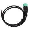 ZJchao Green 9Pin J1939 to 10Pin Cable for Pt30, 9Pin T 16Pin Adapter Cable Type 2 J1939 9 Pin Female Extension Connector to Open Plug Diagnostic Professional Auto Diagnostic view 4