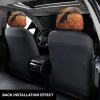 WZYCWB Leaves with Dogs Printed car headrest Cover - Compatible with Most Models, Universal for Cars, Trucks and Vans, Easy to Clean, view 3