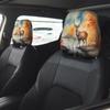 WZYCWB Deer by The River Printed car headrest Cover - Compatible with Most Models, Universal for Cars, Trucks and Vans, Easy to Clean, view 2