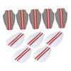 TOPPERFUN 10pairs Car Rearview Mirror Rain Cover Side Mirror Rain Guard for Car Uv Protection Safe Driving Fit view 1
