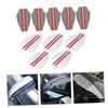 TOPPERFUN 10pairs Car Rearview Mirror Rain Cover Side Mirror Rain Guard for Car Uv Protection Safe Driving Fit view 4
