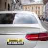 BAVAHA [10"x3"] Criminalized Led Headlights Bumper Sticker Funny Car Led Stickers Inappropriate Decal for Adults Night Driving Safety Warning Sign for Car Truck Windows Motorcycle Vehicle view 3