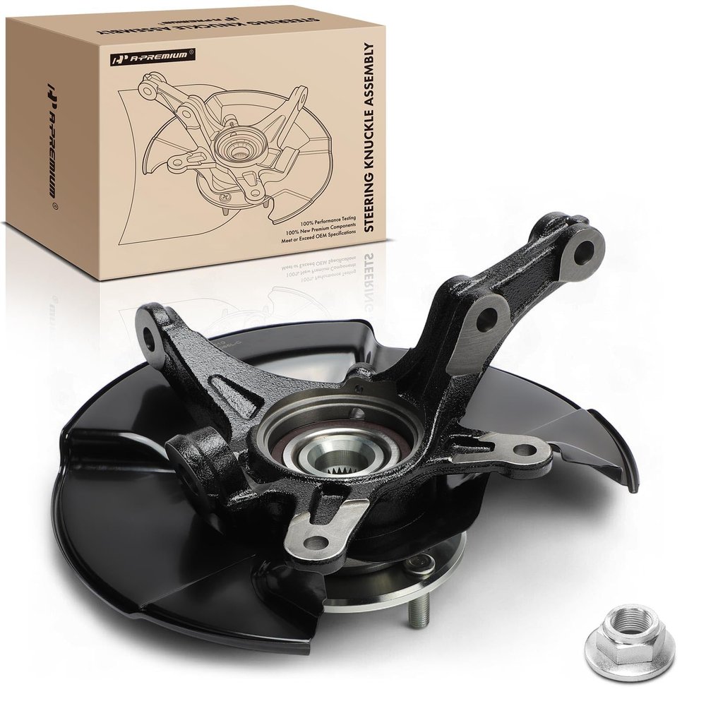 A-Premium Front Left Steering Knuckle & Wheel Bearing Hub Assembly