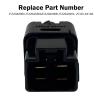 MOXRUQ 25320-AX000 Brake Light Switch, Stop Lamp Switch Assembly Replacement OEM 25320-AX00C 25320-AX000, Compatible with Nissan Infiniti Select Models (Black) view 3