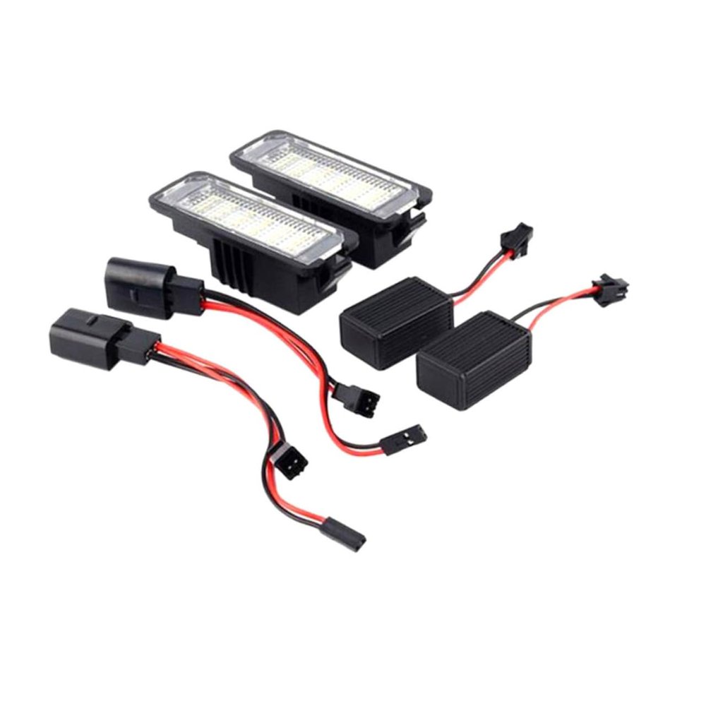 Alipis 6pcs Led License Plate Light Easy and Play Installation Compatible Golf Bright and Energy Efficient Upgrade Your Car Exterior Lighting