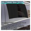 2PCS Car Window Windshield Sunshade, Magnetic Double Layer Side Window Sun Shade Auto Privacy Curtain for Baby Protection, Car Camping Accessories for Blocking UV Rays and Heat (Rear) view 3