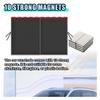 2PCS Car Window Windshield Sunshade, Magnetic Double Layer Side Window Sun Shade Auto Privacy Curtain for Baby Protection, Car Camping Accessories for Blocking UV Rays and Heat (Rear) view 4