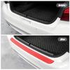 Car Rear Bumper Protector for 2017-2023 2024 2025 Jeep Compass, Anti-Scratch and Anti-Slip Rubber Trunk Door Entry Cover Rear Bumper Protection Cover,C view 3