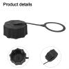 For Kawasaki Fuel Tank Cap 51048-2078 Replacement for KBL23A KBL26A KBL34A Lawn Mower Parts Black Secure Seal for Easy Install String Trimmer Parts Outdoor Equipment Accessories(1pc) view 2