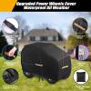 Large Kids Car CoverUpgraded Power Wheels Covers Waterproof All WeatherHeavy Duty Kids Ride-On Car Cover with Nano Coating,Windproof Buckle and 3 Reflective Strips,Universal Kid Ride-on Accessories view 4