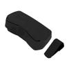 A ABSOPRO Car Sunglasses Case Magnetic Universal Car Visor Eyeglasses Holder Storage Box Plastic Black 16x7.5cm 1 Pcs view 1