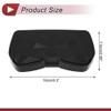 A ABSOPRO Car Sunglasses Case Magnetic Universal Car Visor Eyeglasses Holder Storage Box Plastic Black 16x7.5cm 1 Pcs view 4