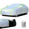 Customized Car Cover for Cadillac ATS-V Sedan 2016-2019 Car Cover Outdoor Waterproof,Dustproof,Bird Poop Resistant for Full Protection view 1