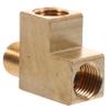 M10 Copper Tee Fitting Connector for Oil Air Line Connections view 1