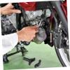 Motorcycle Headlight Bracket 2pcs Stainless Steel Aluminum Alloy Black view 3