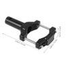 Motorcycle Headlight Bracket 2pcs Stainless Steel Aluminum Alloy Black view 4