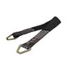 Mega Cargo Control 18" Off-Road Axle Straps, Car Axle Tie Downs for Transport Auto Hauler Tow Truck 4x4 ATV UTV - Assembled in USA (1 Pack, Black) view 1