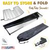 Windshield Foldable Lightweight Sunshade fits Kia NIRO SUV 2023-2027 view 4