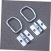 PRETYZOOM 2pcs Heavy Duty Car Tie Down Anchors Trailer Lashing Rings for Truck Bed Adjustable D-Ring Hooks for Cargo Securement and Trailer Accessories view 4