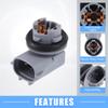 Edinstry Rear Bumper License Plate Light Bulb Socket for Toyota Tundra 2000-2008, Corolla, Prius, Tacoma OE# 90075-60005 (Set of 2) view 3